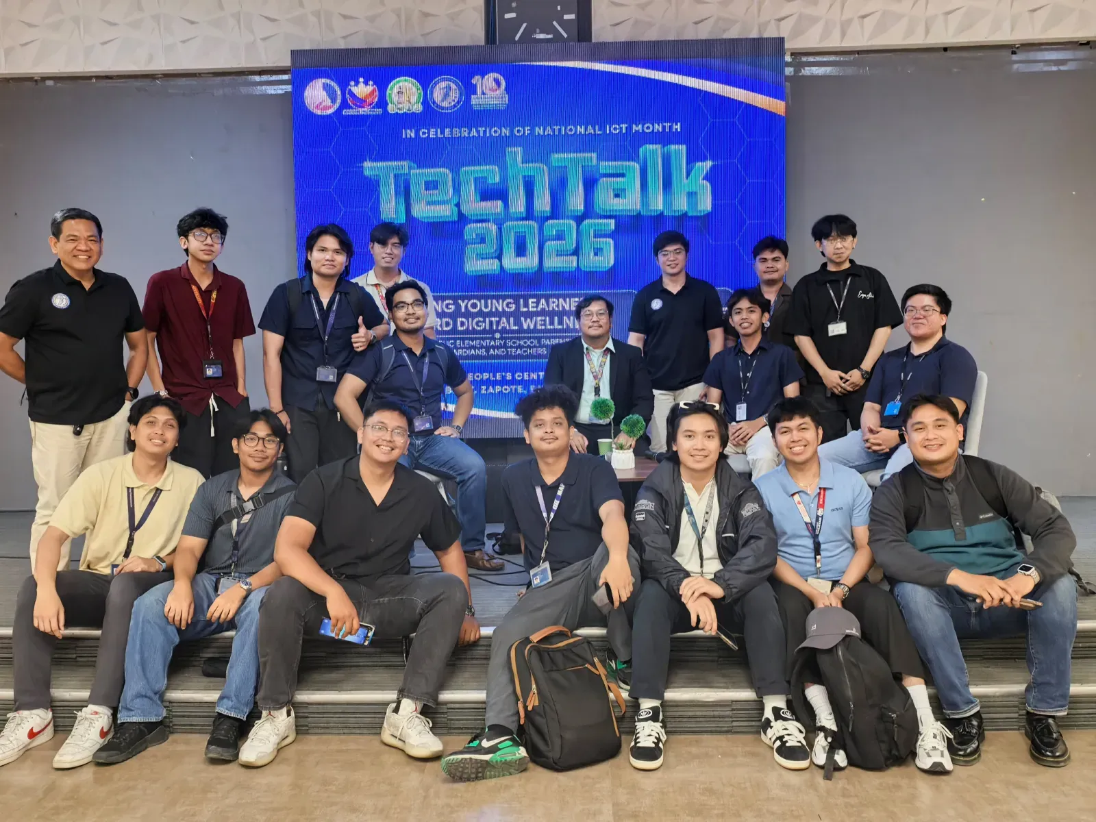The ICTO software and creative team during National ICT Month